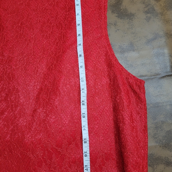 New Red Laced Vest - Picture 4 of 5